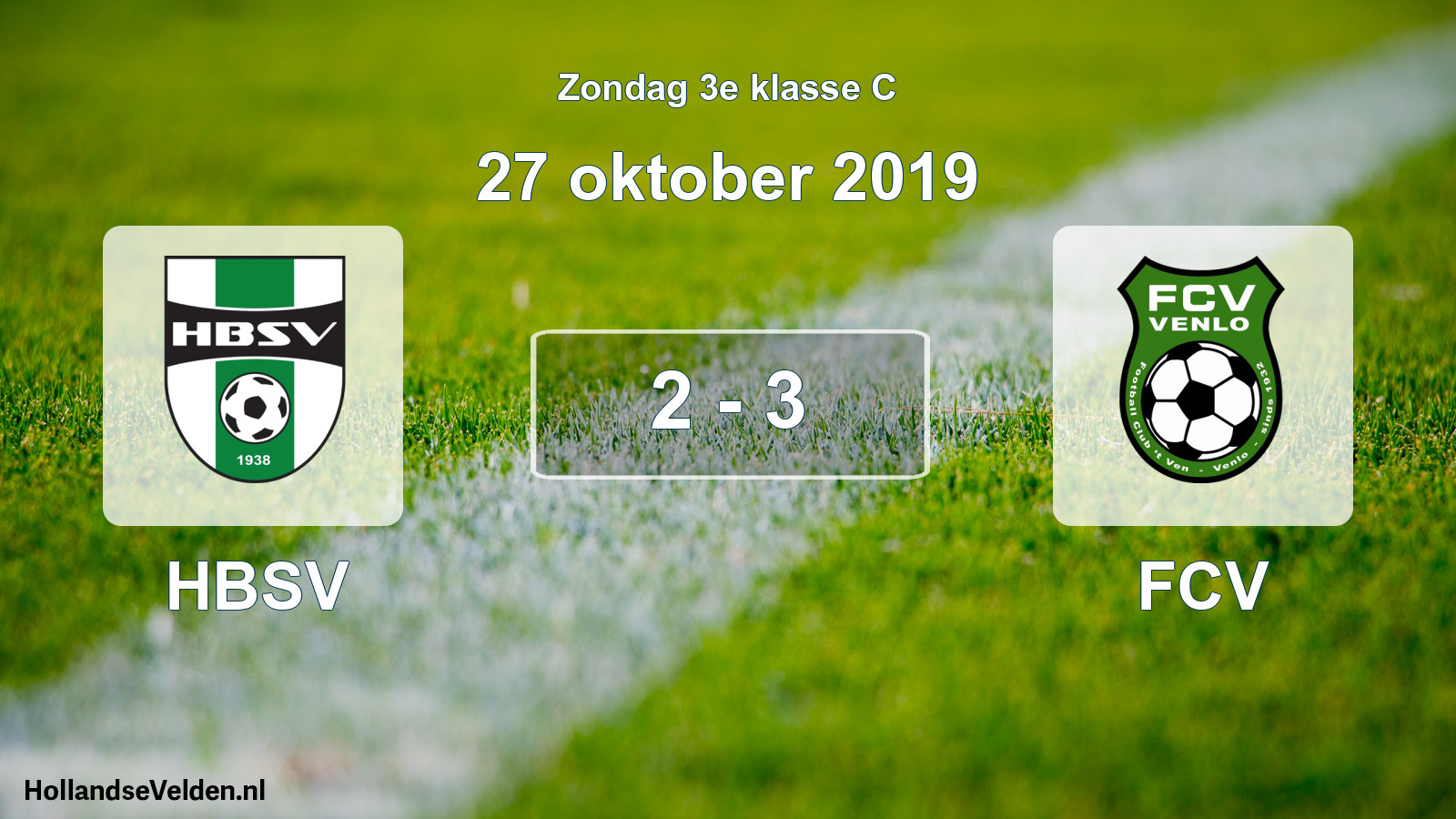Total number of matches played: HBSV - FCV 2 - 3 (27 October 2019)
