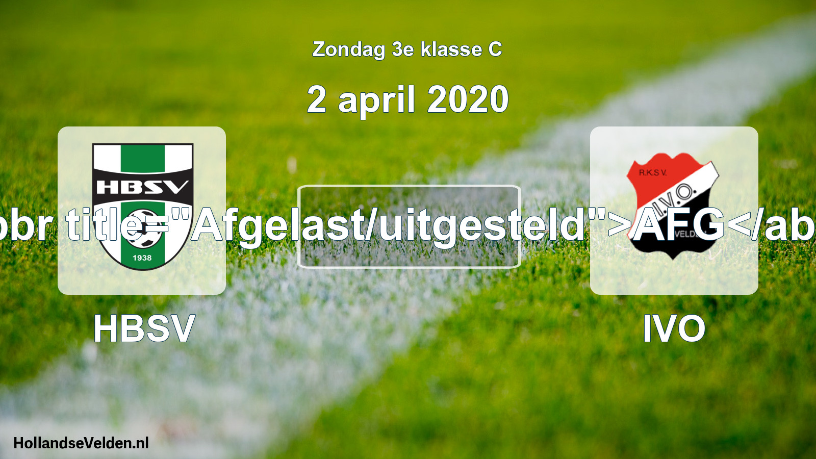 Scheduled Match: HBSV - IVO (2 April 2020)