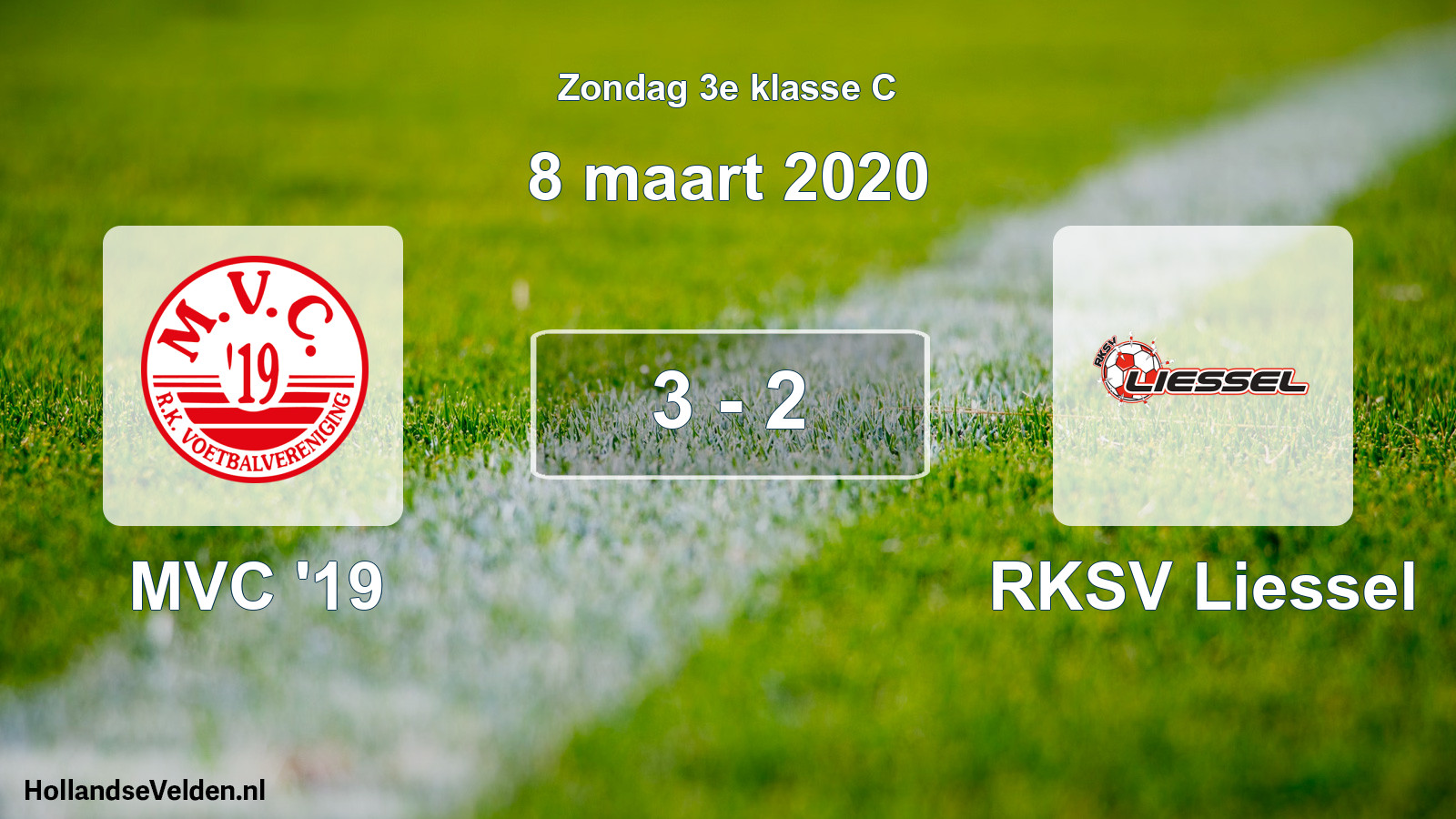 Total number of matches played: MVC '19 - RKSV Liessel 3 - 2 (8 March 2020)