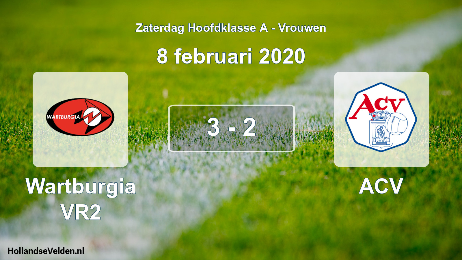 Total number of matches played: Wartburgia VR2 - ACV 3 - 2 (8 February 2020)