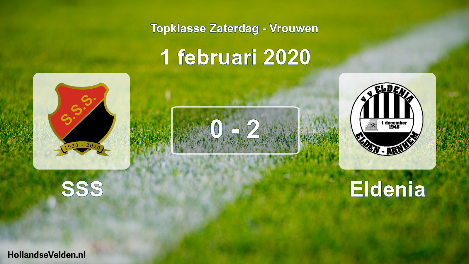 Total number of matches played: SSS - Eldenia 0 - 2 (1 February 2020)