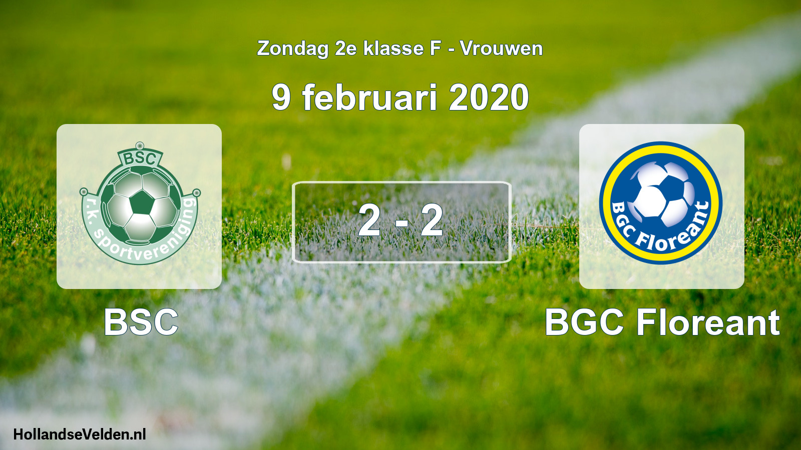 Total number of matches played: BSC - BGC Floreant 2 - 2 (9 February 2020)