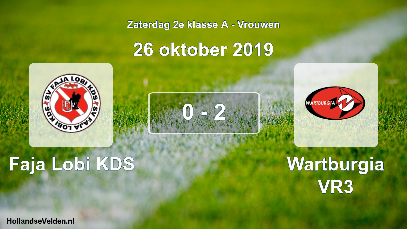 Total number of matches played: Faja Lobi KDS - Wartburgia VR3 0 - 2 (26 October 2019)