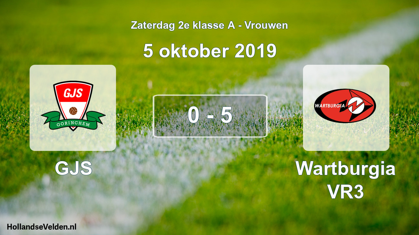 Total number of matches played: GJS - Wartburgia VR3 0 - 5 (5 October 2019)