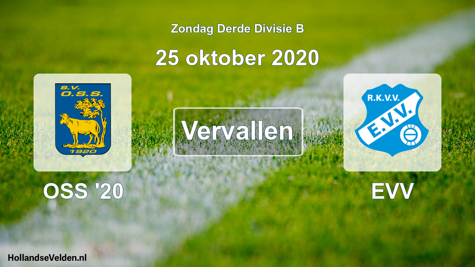 Scheduled Match: OSS '20 - EVV (25 October 2020)