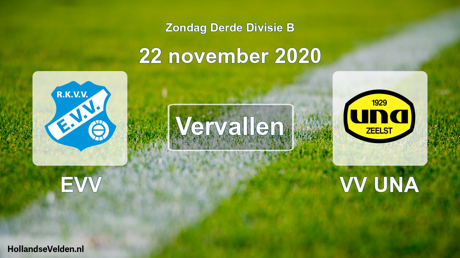 Scheduled Match: EVV - VV UNA (22 November 2020)
