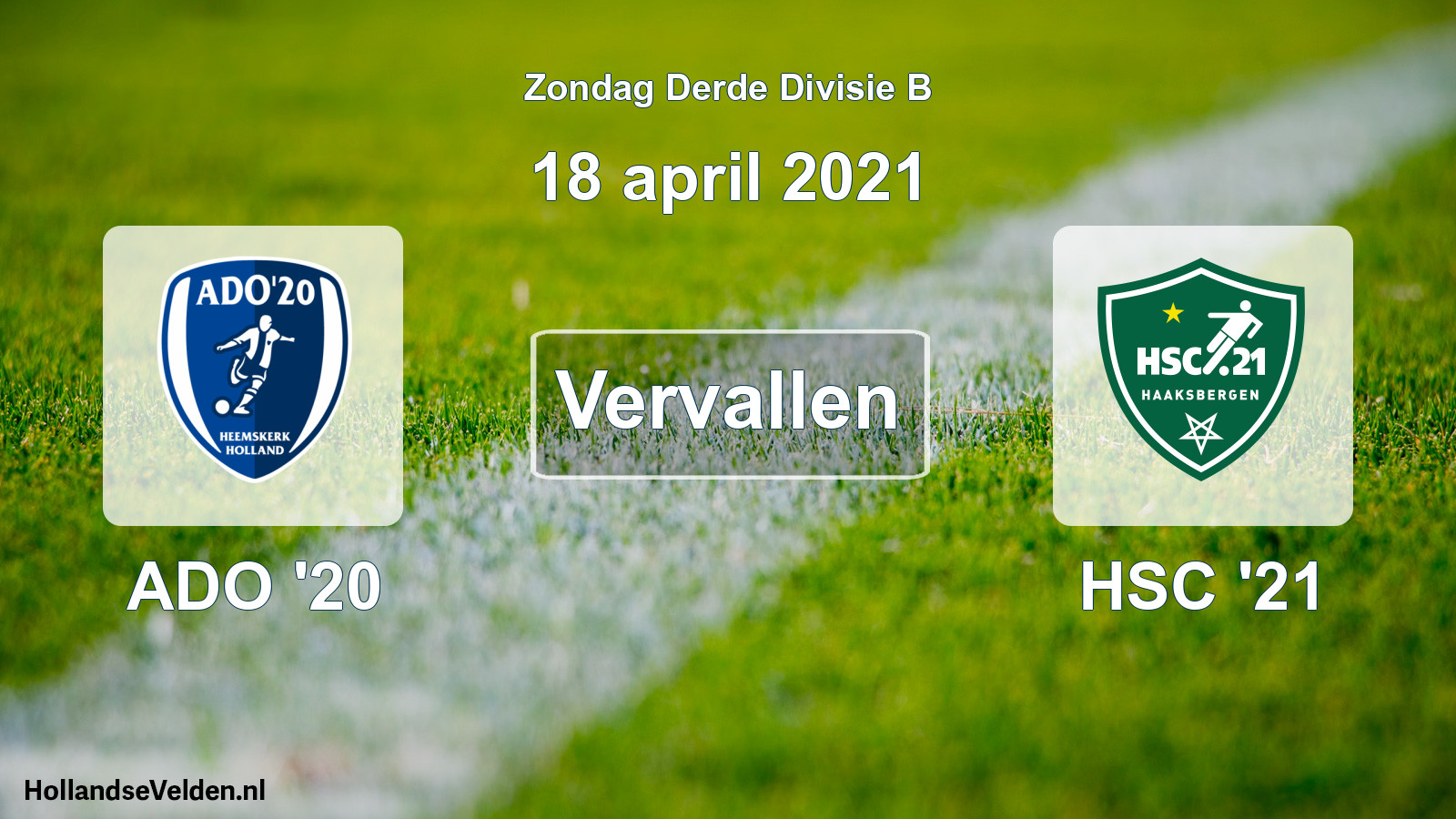Scheduled Match: ADO '20 - HSC '21 (18 April 2021)