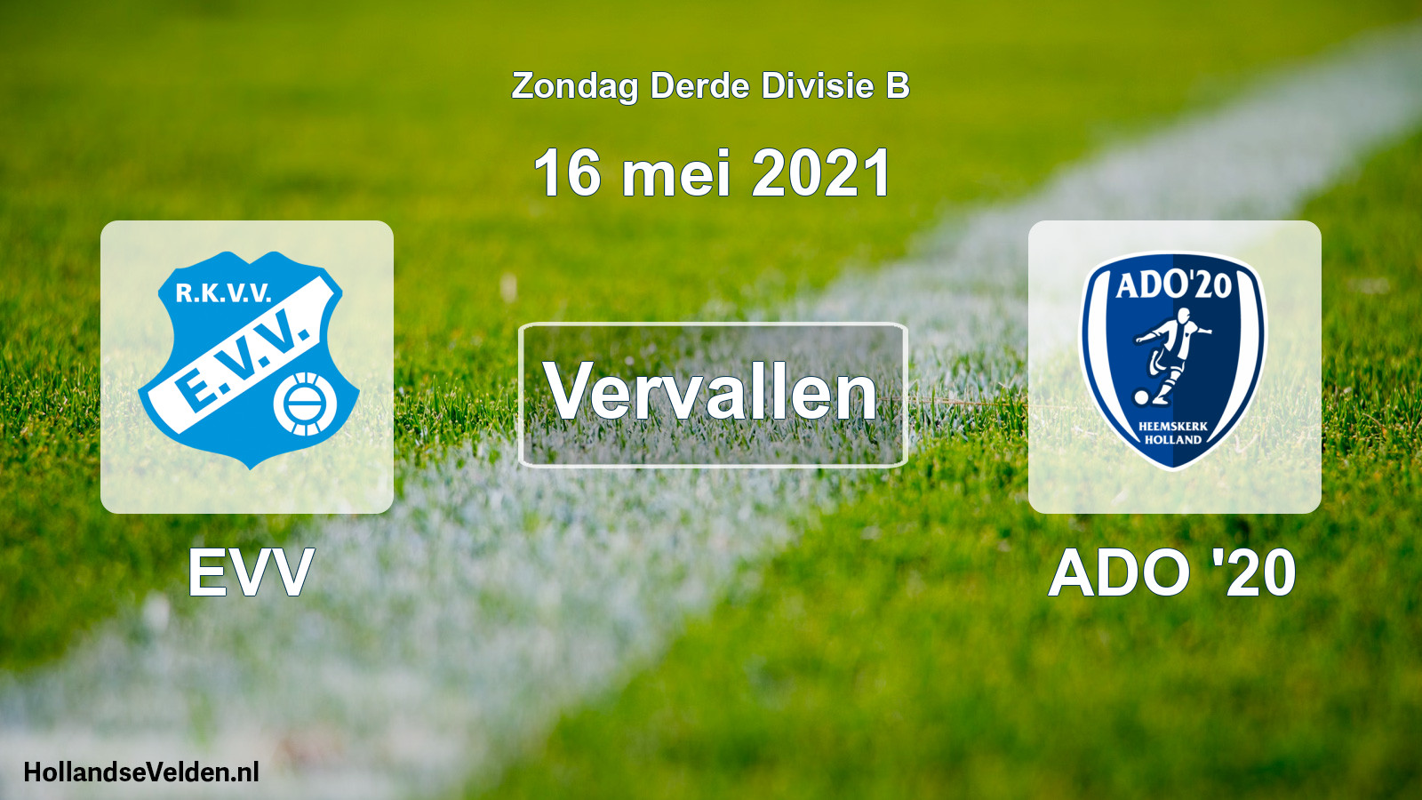 Scheduled Match: EVV - ADO '20 (16 May 2021)