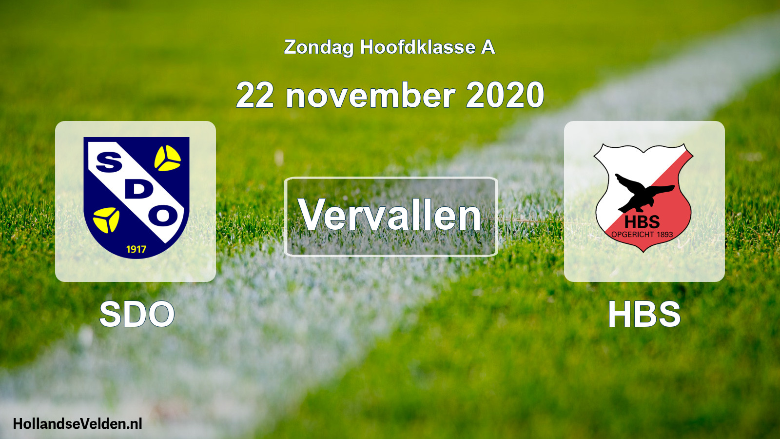 Scheduled Match: SDO - HBS (22 November 2020)