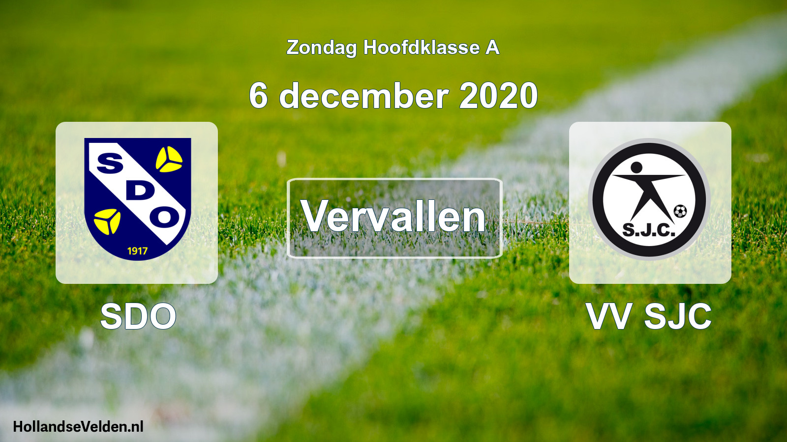 Scheduled Match: SDO - VV SJC (6 December 2020)