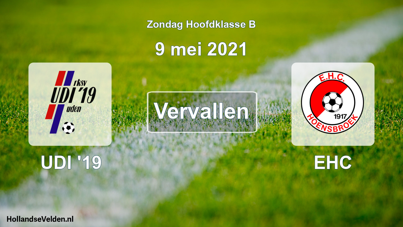 Scheduled Match: UDI '19 - EHC (9 May 2021)