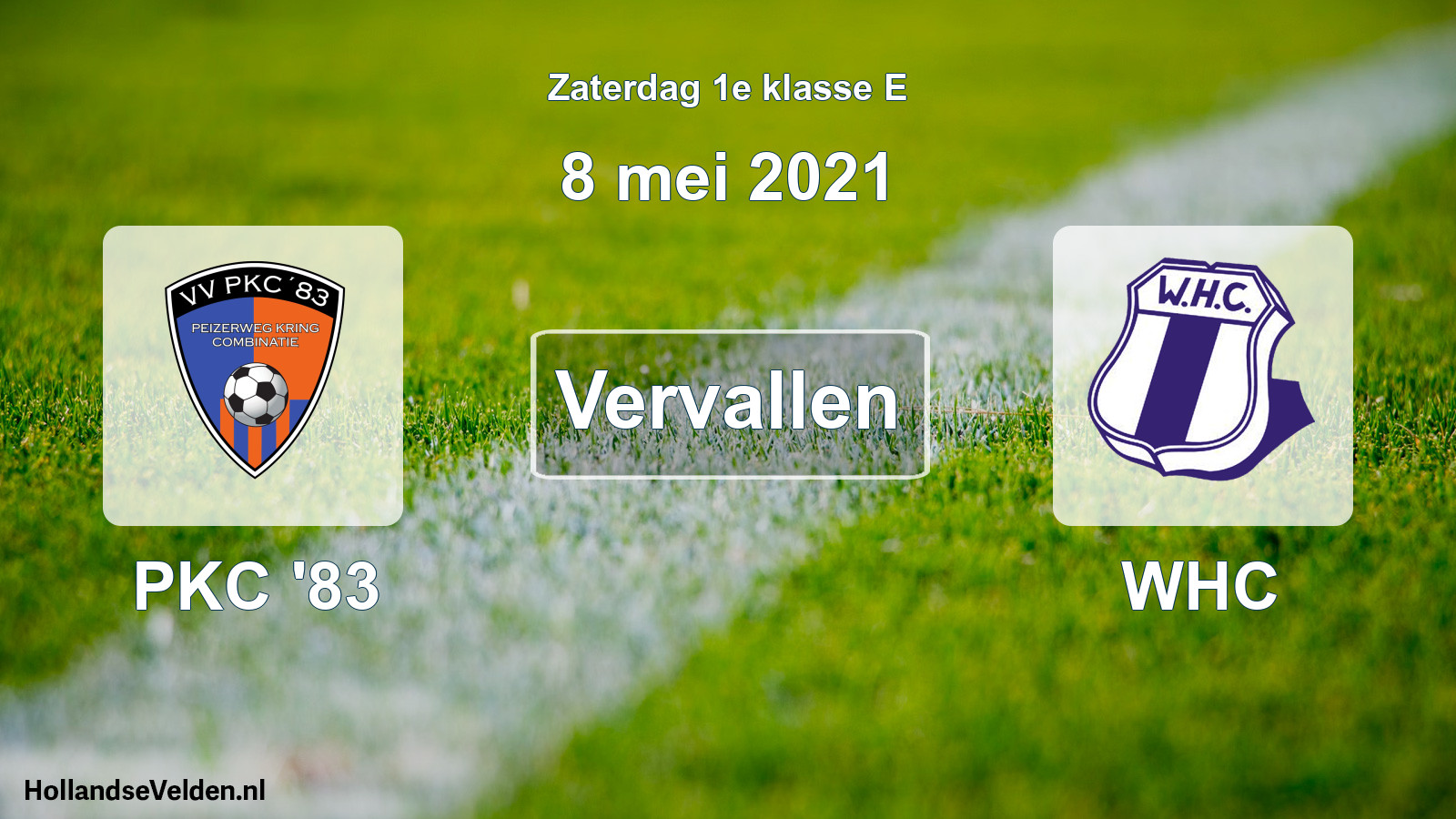 Scheduled Match: PKC '83 - WHC (8 May 2021)