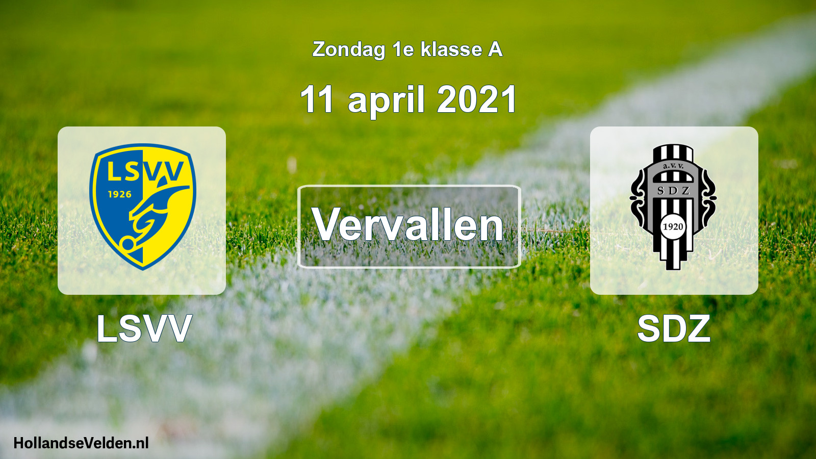 Scheduled Match: LSVV - SDZ (11 April 2021)