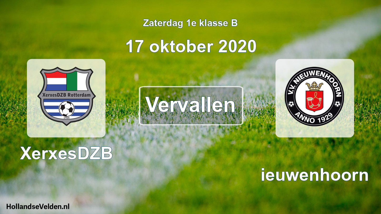 Scheduled Match: XerxesDZB - Nieuwenhoorn (17 October 2020)