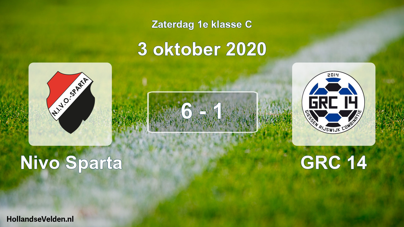 Total number of matches played: Nivo Sparta - GRC 14 6 - 1 (3 October 2020)
