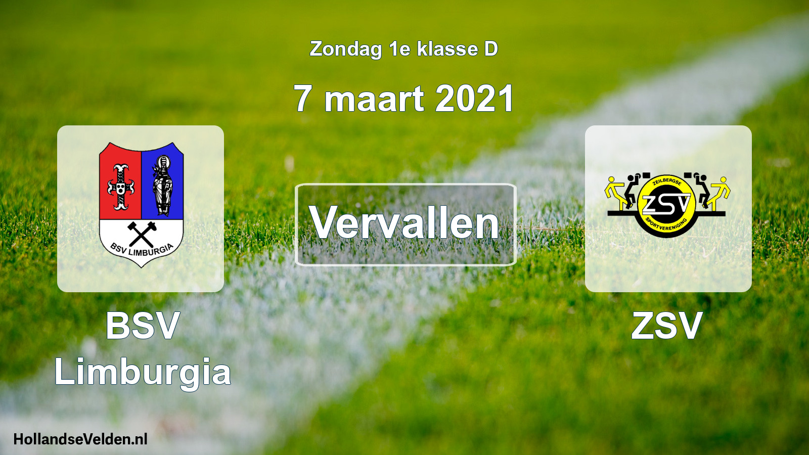 Scheduled Match: BSV Limburgia - ZSV (7 March 2021)