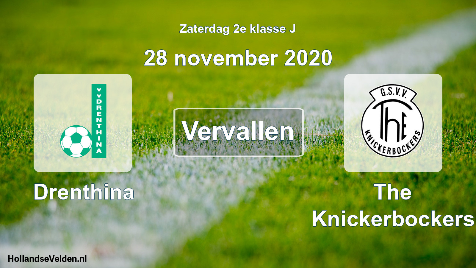 Scheduled Match: Drenthina - The Knickerbockers (28 November 2020)