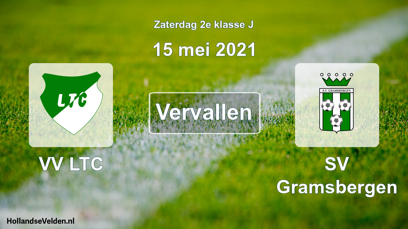 Scheduled Match: VV LTC - SV Gramsbergen (15 May 2021)