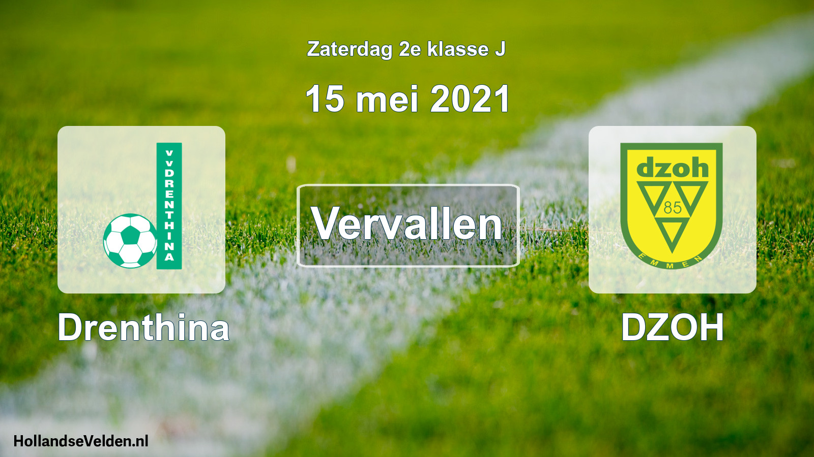 Scheduled Match: Drenthina - DZOH (15 May 2021)