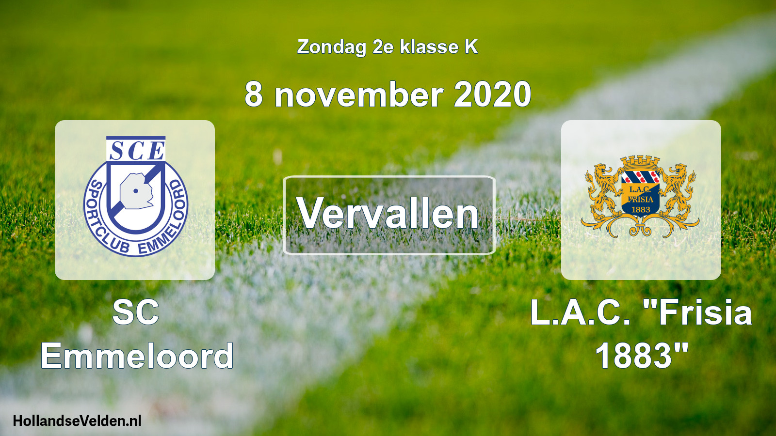 Scheduled Match: SC Emmeloord - L.A.C. 