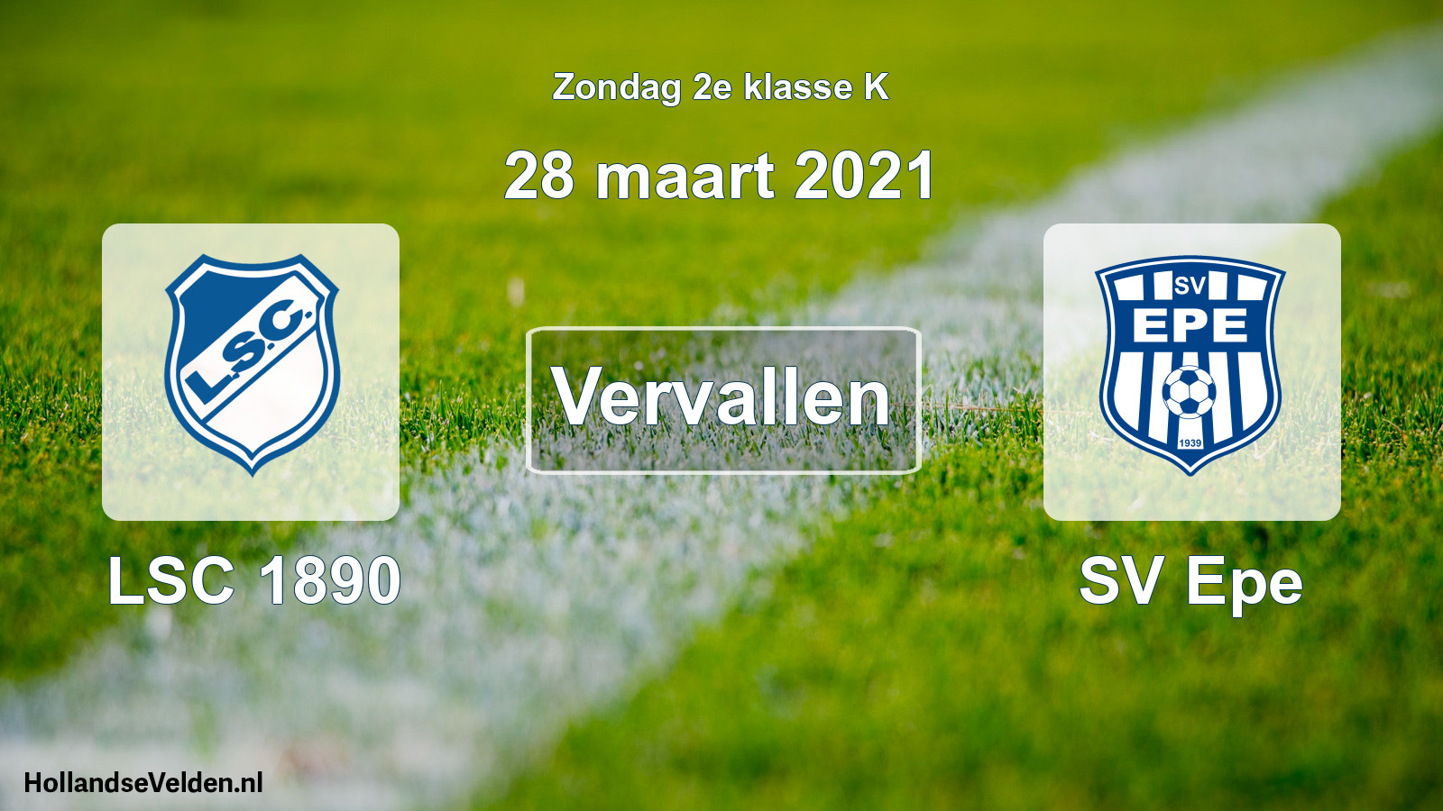Scheduled Match: LSC 1890 - SV Epe (28 March 2021)