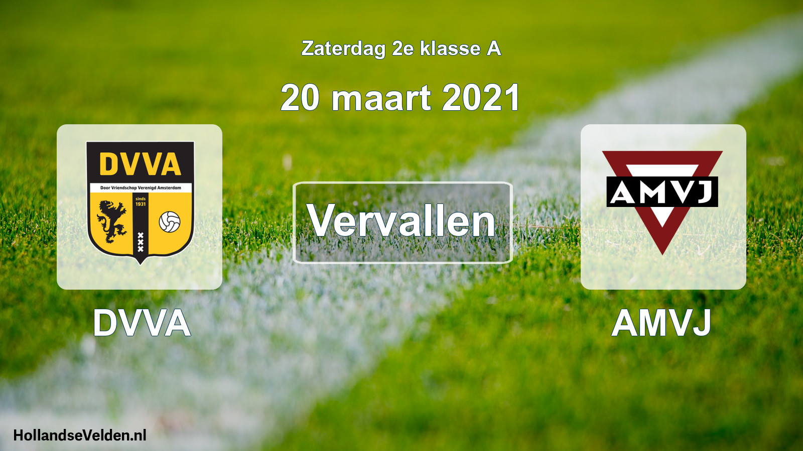 Scheduled Match: DVVA - AMVJ (20 March 2021)