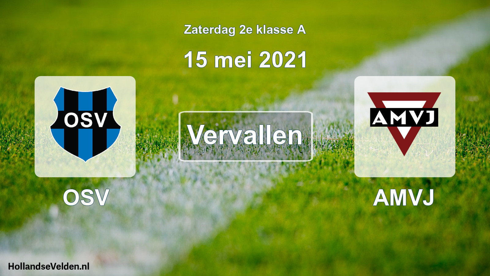Scheduled Match: OSV - AMVJ (15 May 2021)