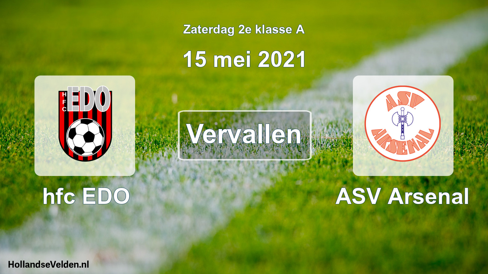 Scheduled Match: hfc EDO - ASV Arsenal (15 May 2021)