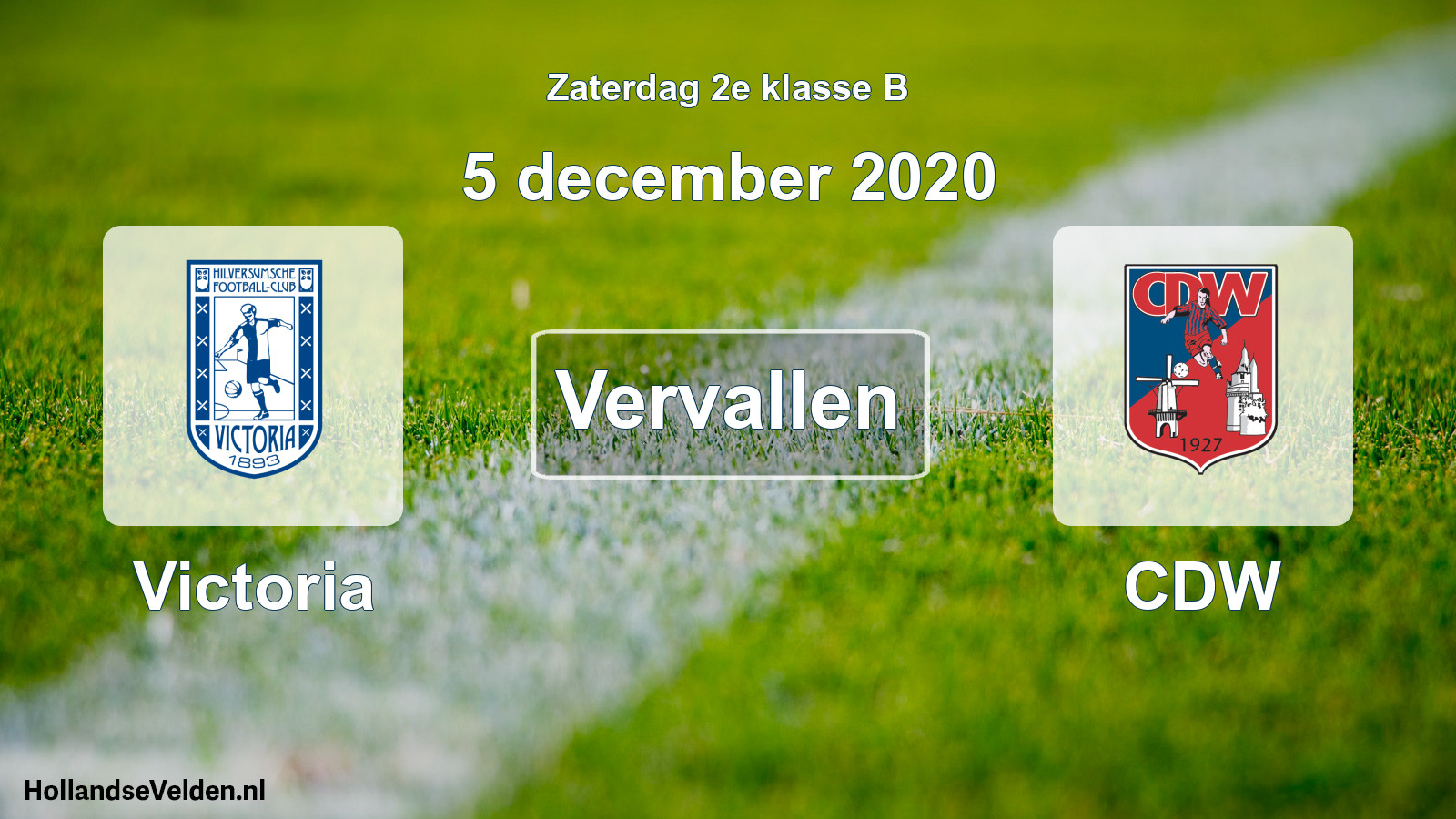 Scheduled Match: Victoria - CDW (5 December 2020)