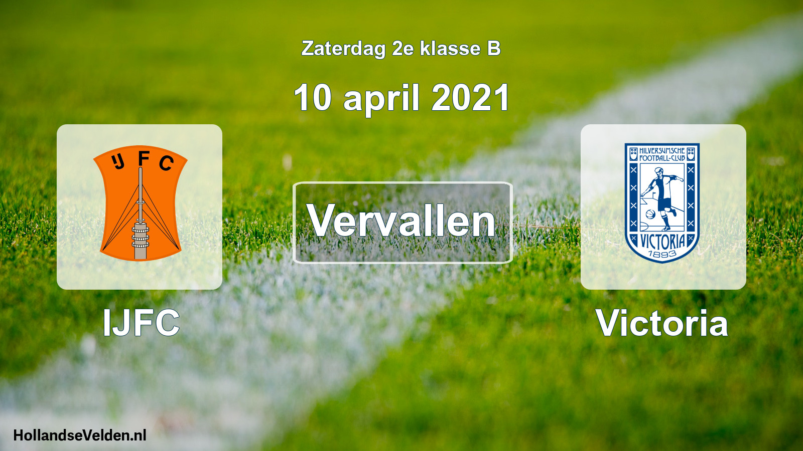 Scheduled Match: IJFC - Victoria (10 April 2021)