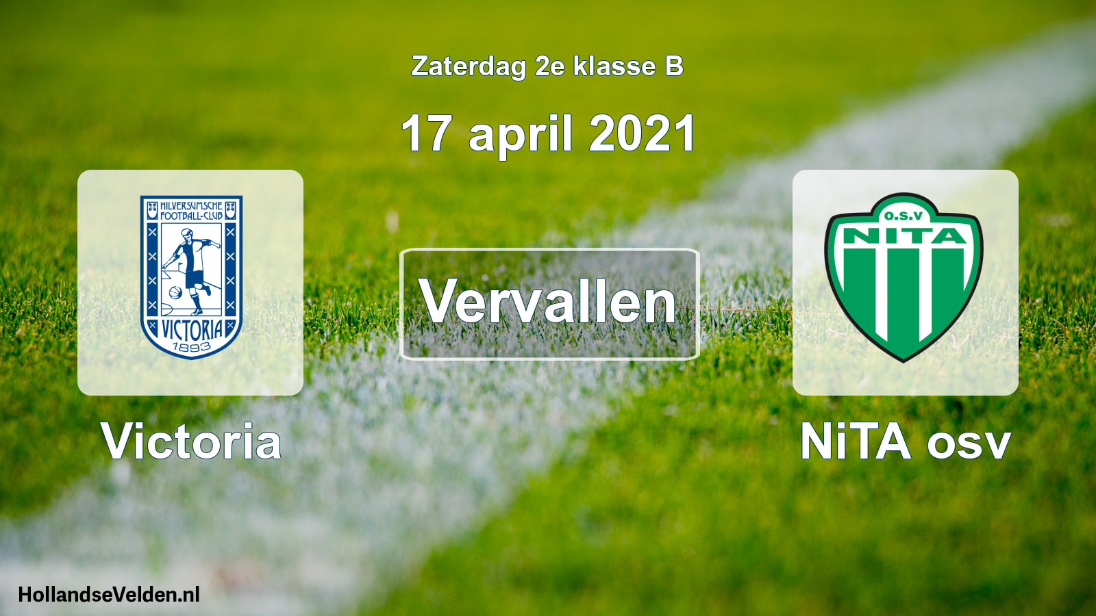 Scheduled Match: Victoria - NiTA osv (17 April 2021)
