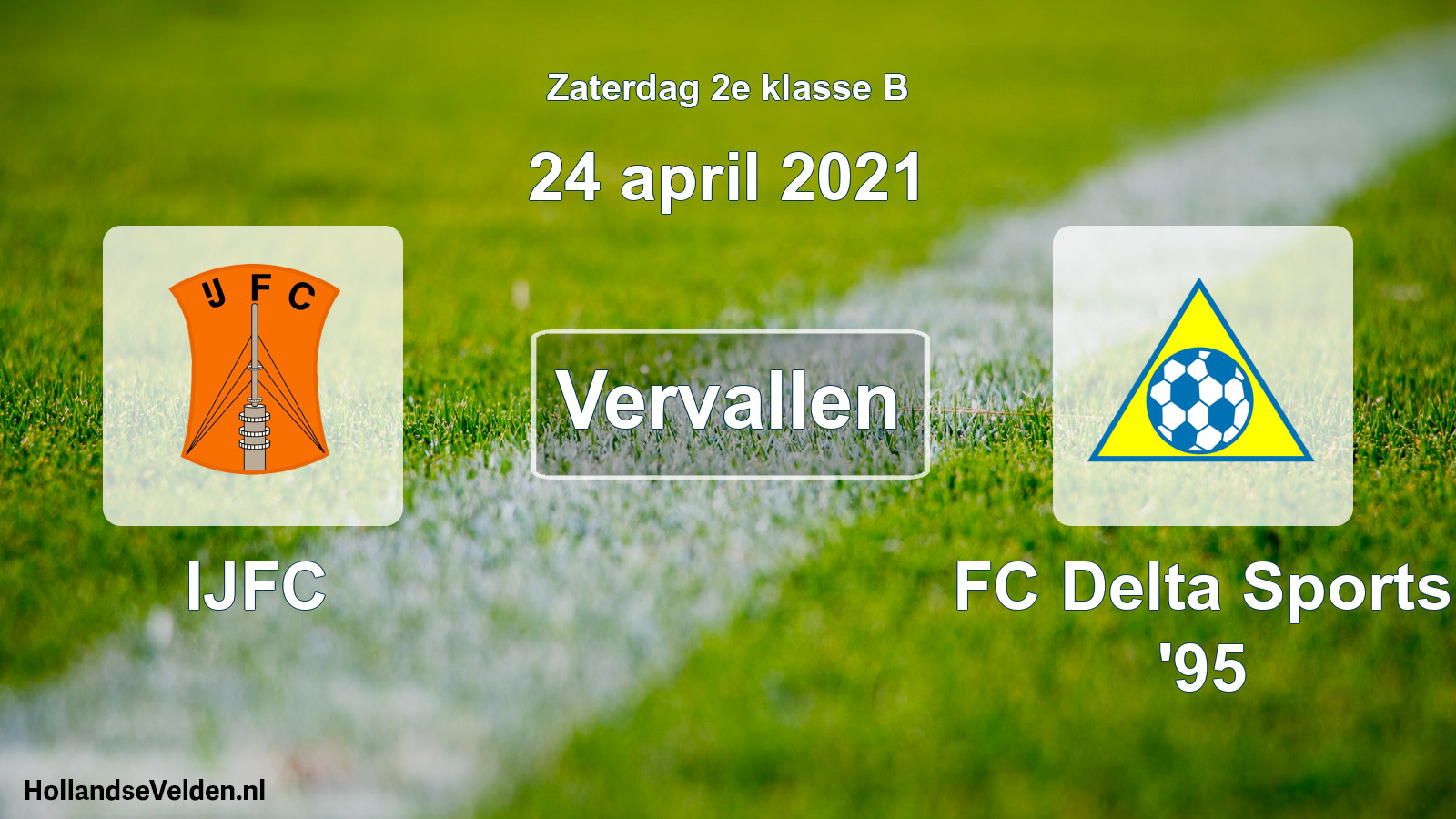 Scheduled Match: IJFC - FC Delta Sports '95 (24 April 2021)