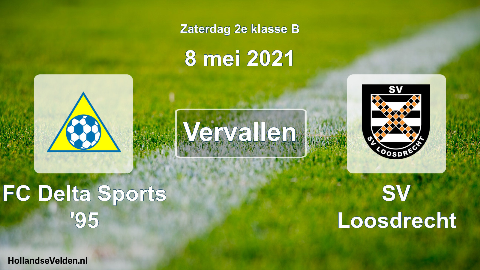 Scheduled Match: FC Delta Sports '95 - SV Loosdrecht (8 May 2021)