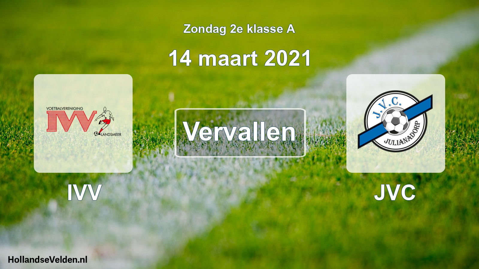 Scheduled Match: IVV - JVC (14 March 2021)