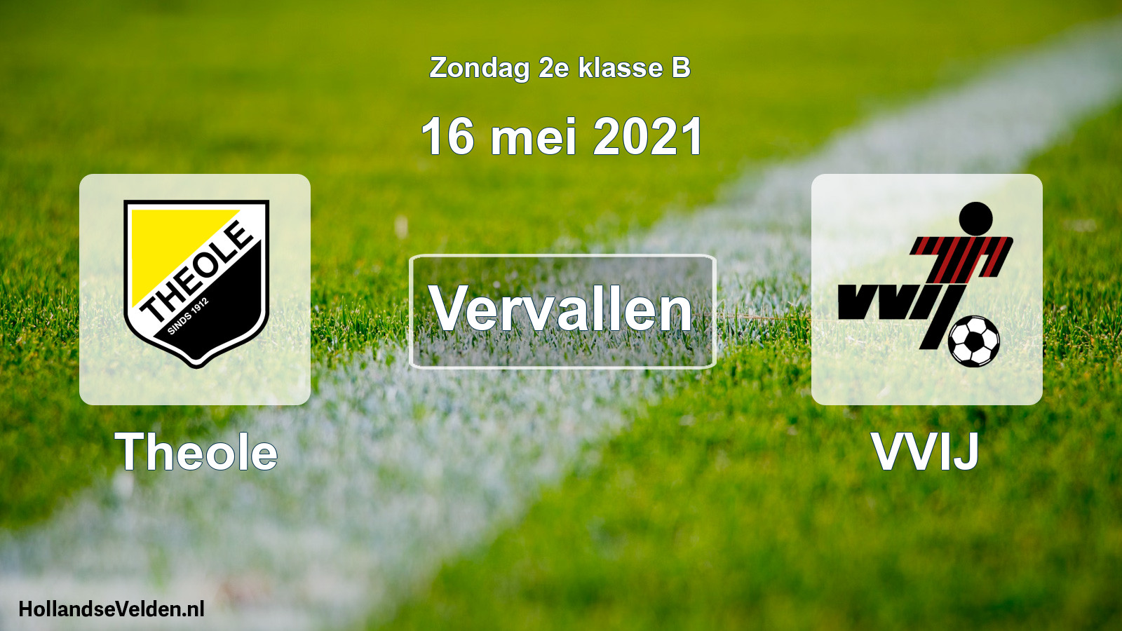 Scheduled Match: Theole - VVIJ (16 May 2021)