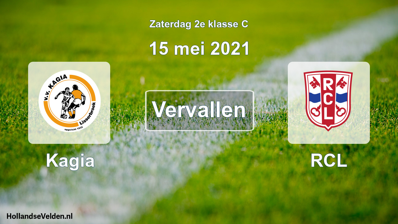 Scheduled Match: Kagia - RCL (15 May 2021)