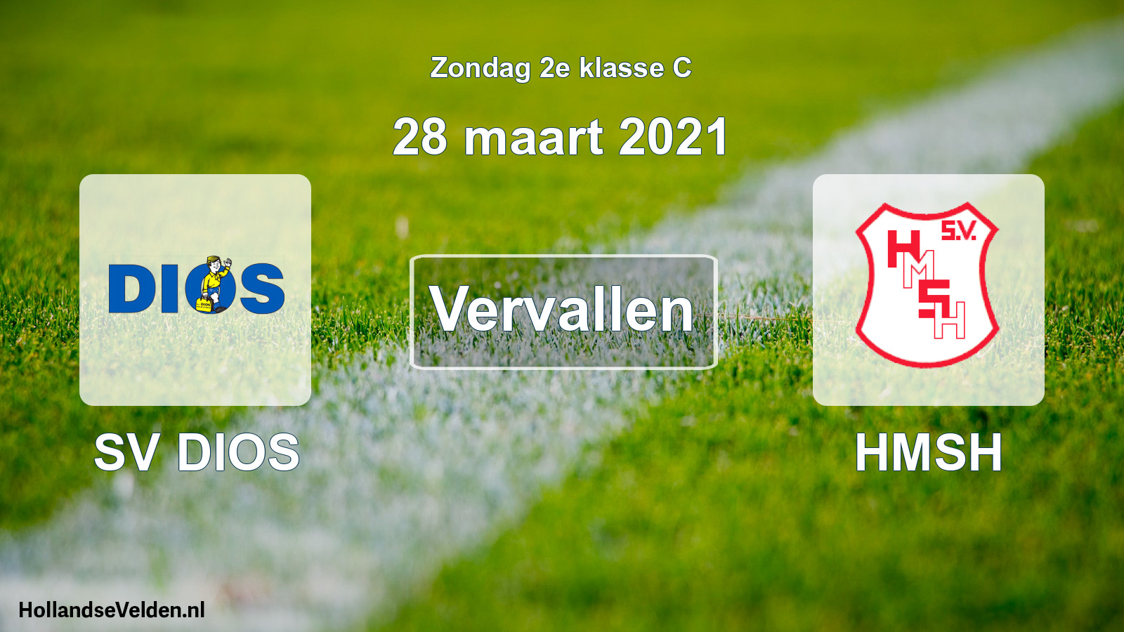 Scheduled Match: SV DIOS - HMSH (28 March 2021)