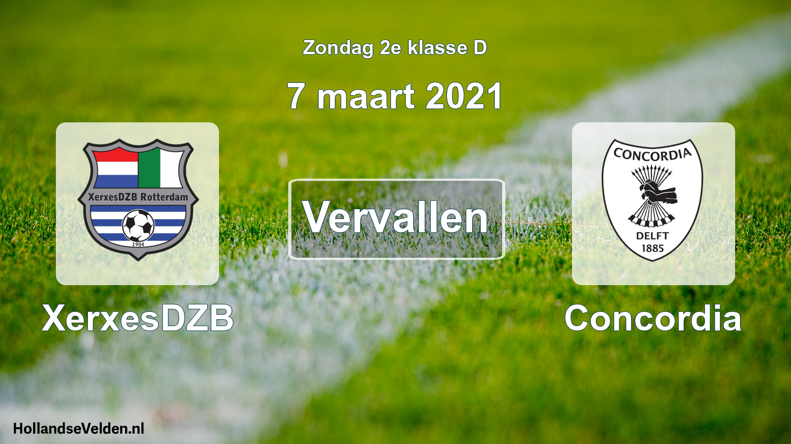 Scheduled Match: XerxesDZB - Concordia (7 March 2021)