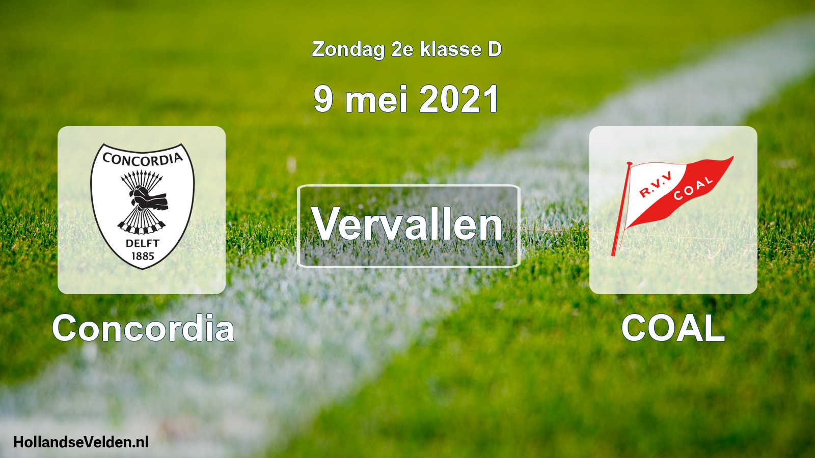 Scheduled Match: Concordia - COAL (9 May 2021)
