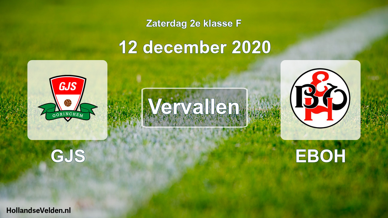Scheduled Match: GJS - EBOH (12 December 2020)