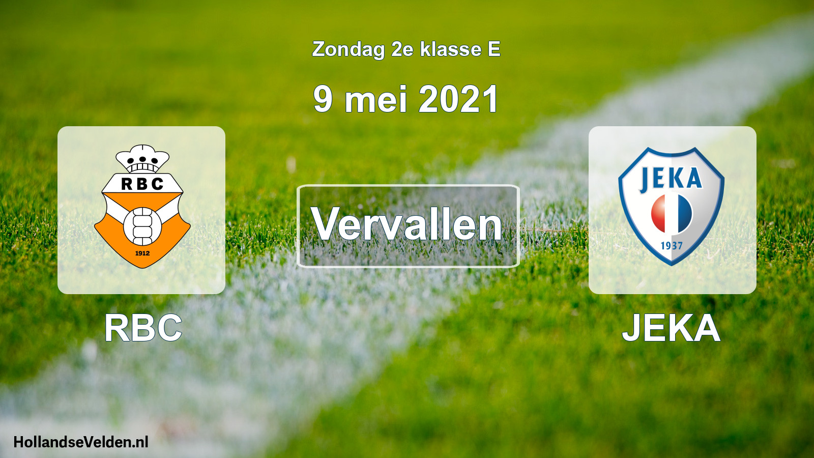 Scheduled Match: RBC - JEKA (9 May 2021)