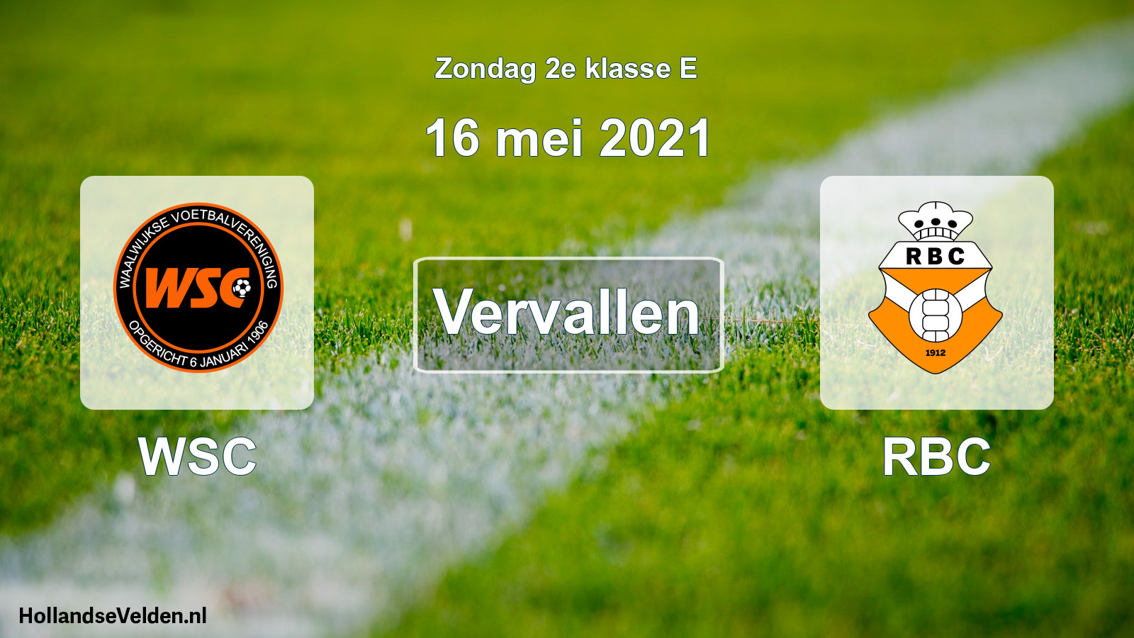 Scheduled Match: WSC - RBC (16 May 2021)