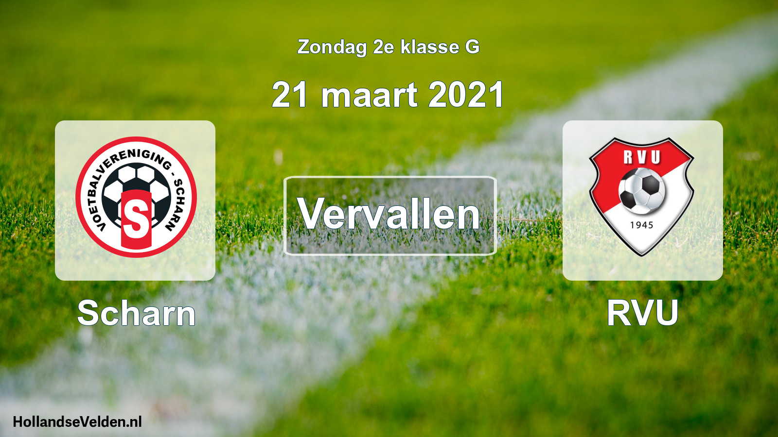 Scheduled Match: Scharn - RVU (21 March 2021)