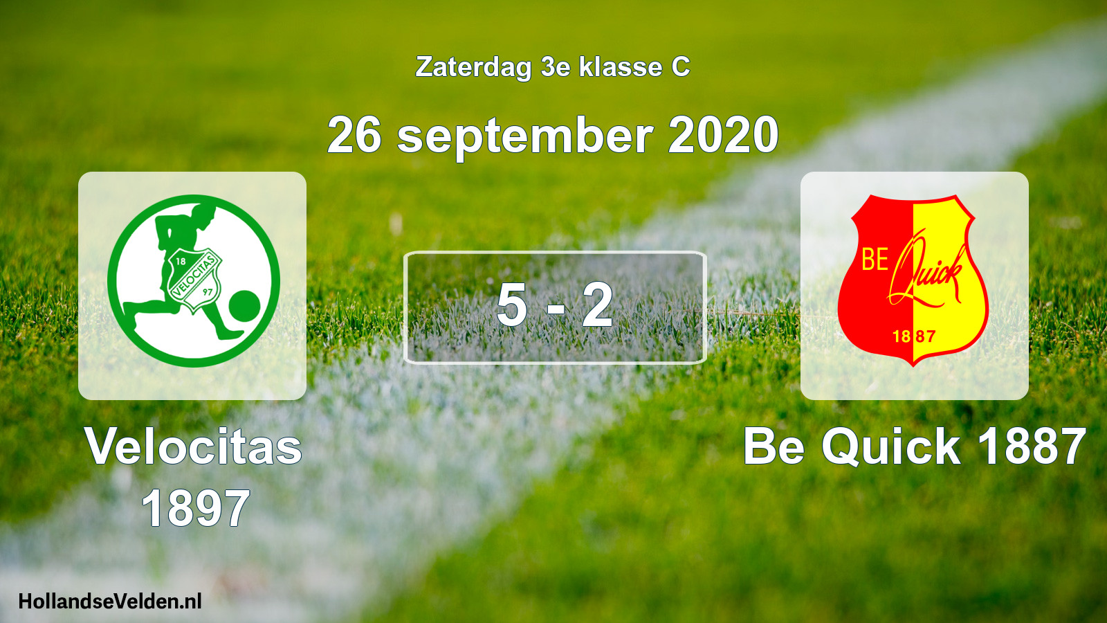 Total number of matches played: Velocitas 1897 - Be Quick 1887 5 - 2 (26 September 2020)