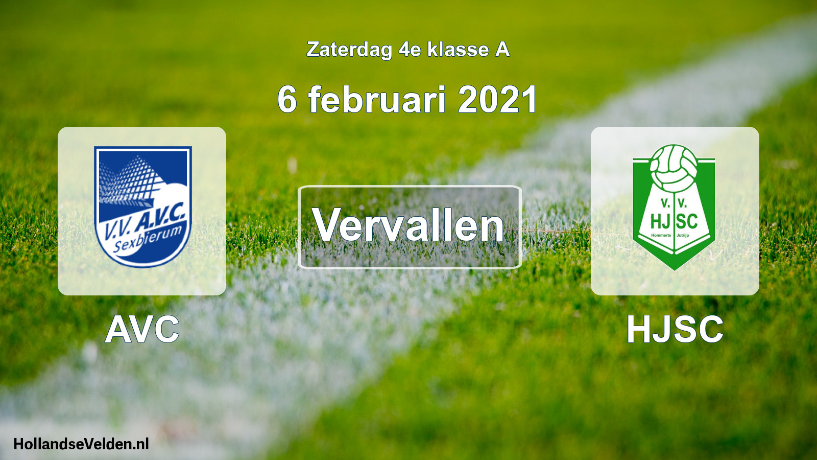 Scheduled Match: AVC - HJSC (6 February 2021)