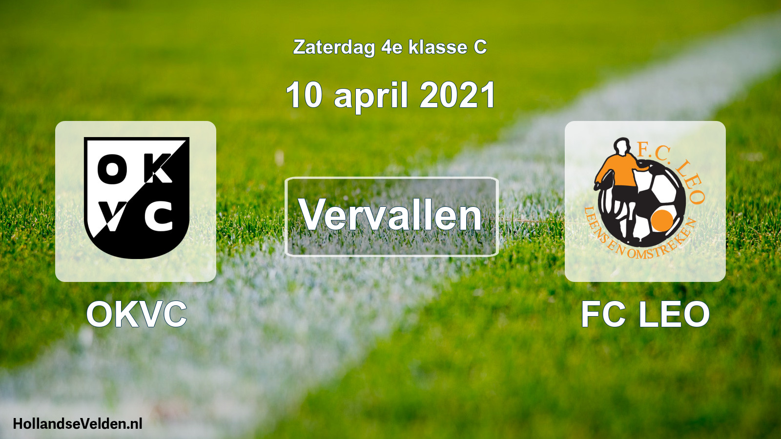 Scheduled Match: OKVC - FC LEO (10 April 2021)