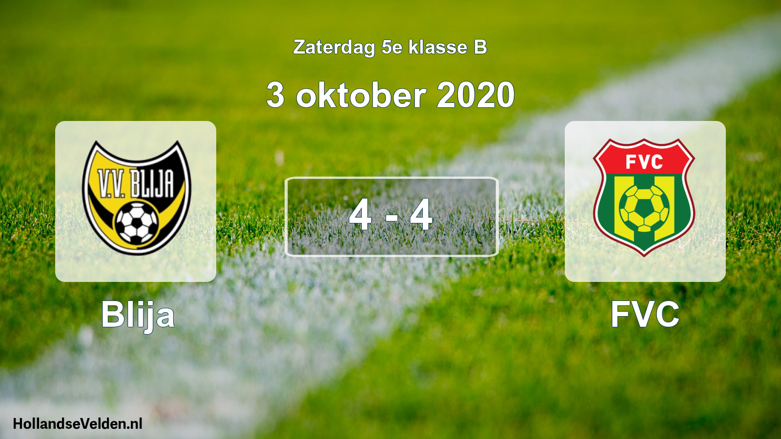 Total number of matches played: Blija - FVC 4 - 4 (3 October 2020)