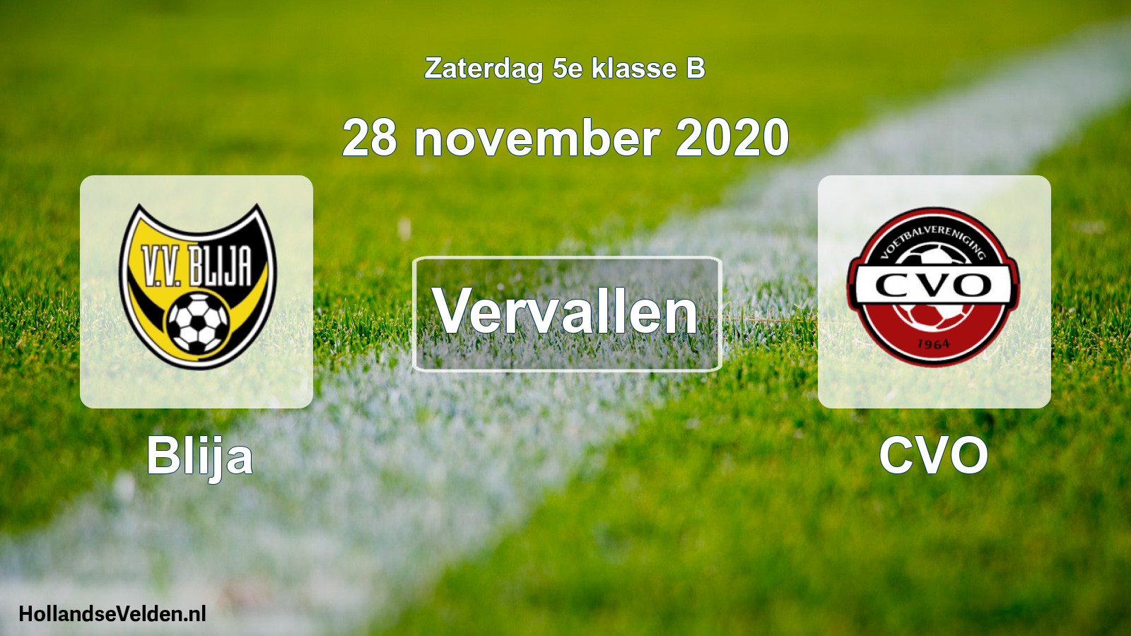 Scheduled Match: Blija - CVO (28 November 2020)