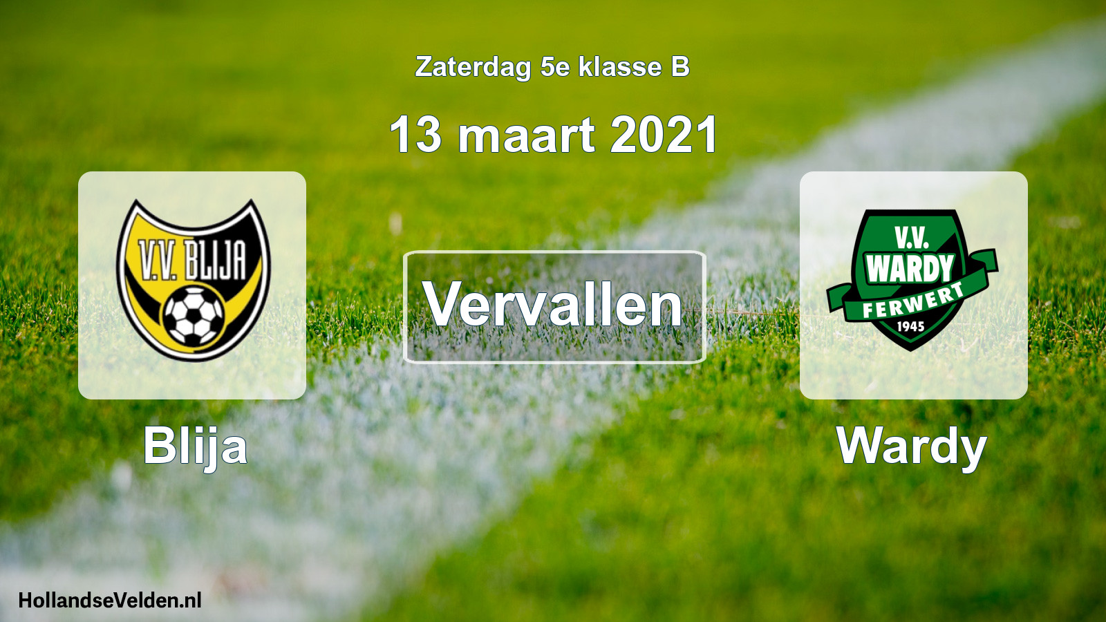 Scheduled Match: Blija - Wardy (13 March 2021)