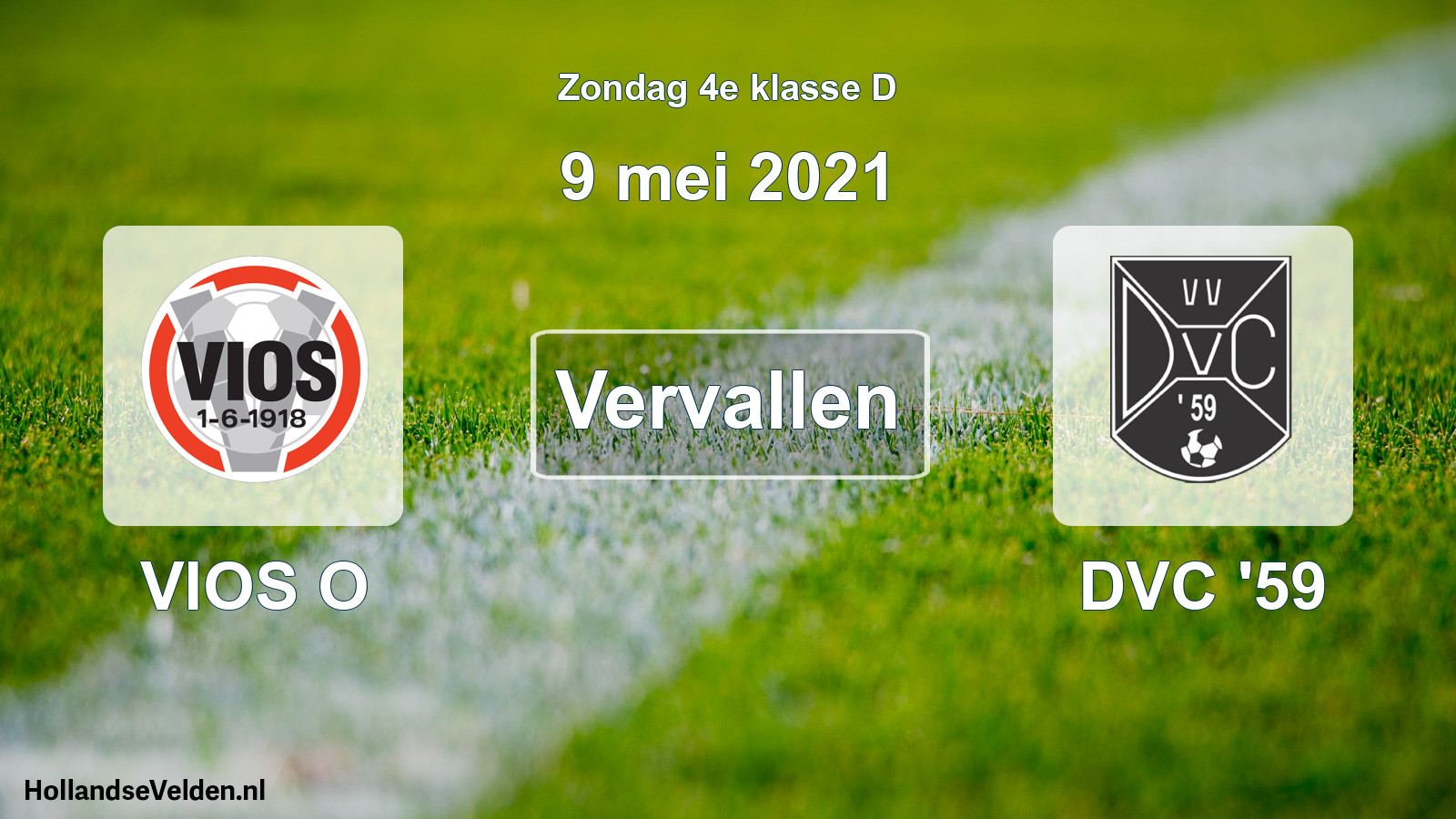 Scheduled Match: VIOS O - DVC '59 (9 May 2021)